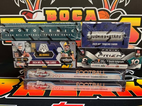 6 Box 2024 Football Mixer Team Random Break