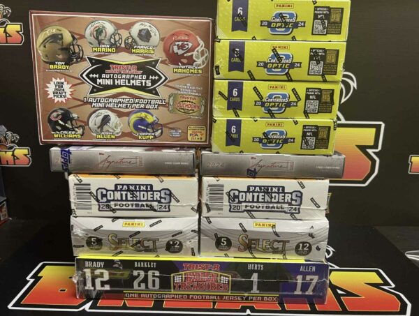 12 Box Football Mixer Pick Your Team Break