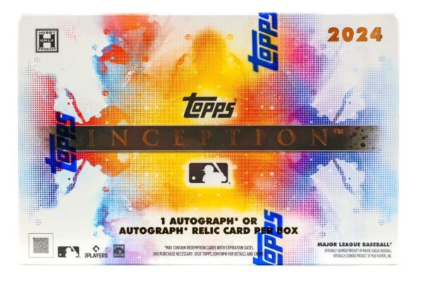 2024 Topps Inception Baseball 8 Box PYT Full Case Break