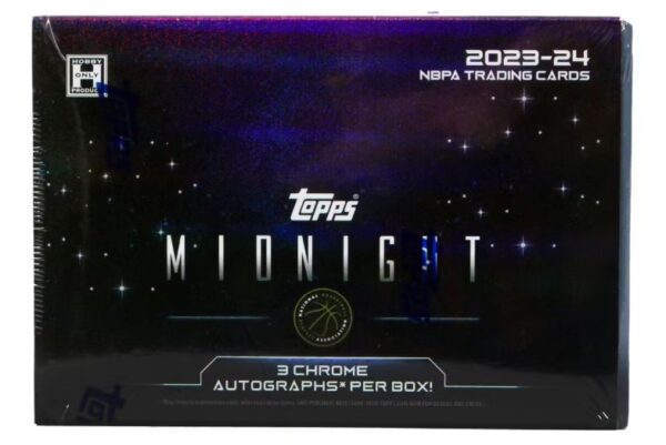 2023/24 Topps Midnight Basketball Hobby 12 Box PYT Case Break