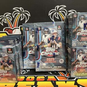 11 Box 2025 Topps Chrome Football Mixer Team Random Break